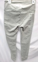 Joy Lab Women's Medium High-Rise Cozy Spacedye 7/8 Leggings Light Heather  image 3