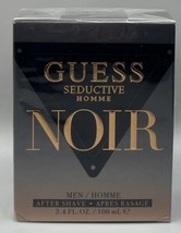 Guess Seductive Homme Noir Men&#39;s After Shave 3.4 Fl Oz / 100 mL New &amp; Sealed - £18.75 GBP