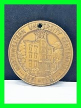Vintage 1851 - 1951 Northwestern College Centennial Medallic Art Co Bron... - $49.49