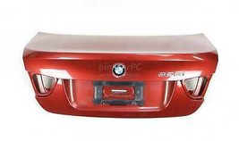 BMW E90 3-Series Trunk Lid Boot Deck Panel Vermilion Red LCI 2009-2012 OEM - £275.32 GBP