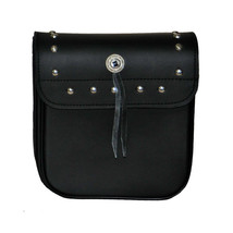 Vance Leather Small Studded Sissy Bar Bag - £38.41 GBP