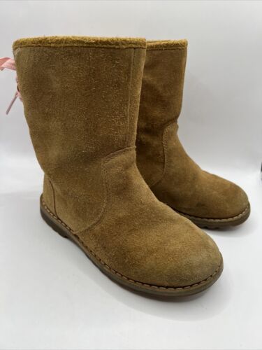 Primary image for UGG Australia 1007254T Toddler Boots Back Lace Up Side Zipper Size: 10