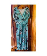 Cathy floral maxi dress size L - $380.13 MXN