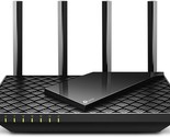High-Speed Ax Router For Streaming, Long Range Coverage, Dual Band Gigabit - £150.17 GBP