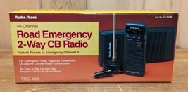 Radio Shack 40-Channel Road Emergency 2-Way CB Radio TRC-463 New In Box - £24.45 GBP