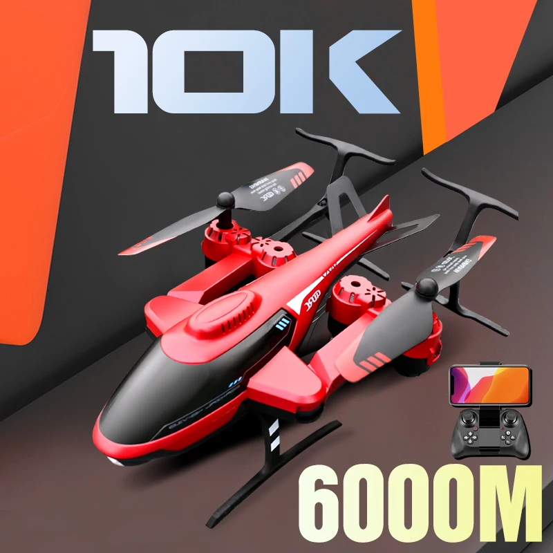 Mini V10 RC Drone Professional 10k HD Camera WIFI Fpv Quadcopter 6000M R... - £42.17 GBP+