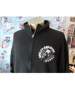 Harley Davidson Rebel Albuquerque New Mexico Zip Up Sweatshirt Jacket XL - £37.96 GBP