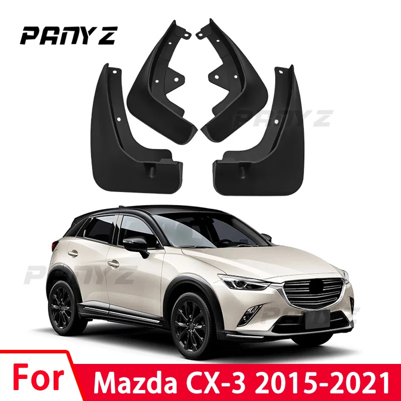 MudFlaps For Mazda CX-3 2015-2021 Mud Flap Splash Guard Mudguards Front Rear - £19.71 GBP