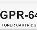 Gpr64 Black Toner Cartridge Compatible For Canon 5141C003Aa Toner For Ca... - £174.16 GBP