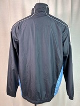 Adidas Track Jacket Mens XL Blue Climaproof Lightweight Tracktop Full Zi... - $19.79