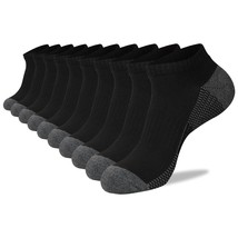 10 Pack Mens Ankle Low Cut Socks Athletic Cushion Casual Socks - £21.23 GBP