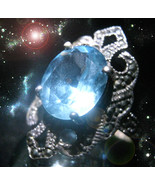 HAUNTED ANTIQUE RING THE MOST DESIRABLE POWERFUL QUEEN HIGHEST LIGHT COL... - $9,213.28 MXN