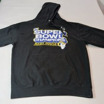 Independent Trading Company Men's Black Drawstring Hoodie Pullover Sweatshirt L image 10