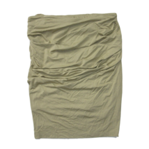 NWT MM. Lafleur Soho Pencil in Dune Grass Ruched Stretch Jersey Pull-on Skirt +2 - $71.28