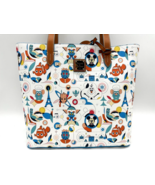 Disney Dooney &amp; and Bourke Epcot Reimagined Olaf Figment Tote Bag NWT 20... - $308.70 CAD