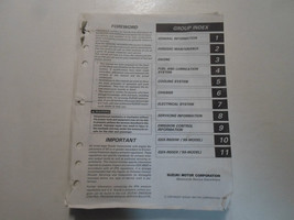 1996 Suzuki GSXR600W X Service Repair Manual Worn Loose Sheet Factory OE... - £31.82 GBP