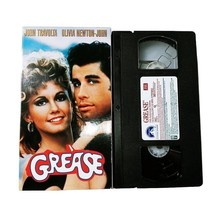 Grease 1998 VHS Movie John Travolta Paramount Rated PG - £2.34 GBP