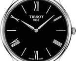 Tissot mens Tissot Tradition stainless steel case Quartz Watch Black - £183.81 GBP