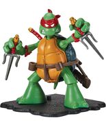 TMNT Raphael Classic Sketch Turtle Figure Green Plastic Cartoon 4&quot; - $36.97 CAD