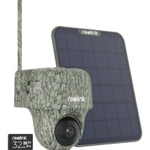 Reolink Go Ranger PT 4K &amp; Solar Panel 2 - 4G LTE Wireless Cellular Camera - £146.39 GBP