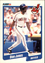 1990 Fleer #494 Dion James NM-MT Indians ID:3636 - $1.67