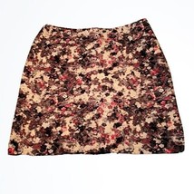 Talbots Floral Lined Knee Length Pencil Skirt Petite Size 10P Waist 31.5... - £17.40 GBP