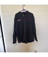 Wrangler PBR Shirt Men XXL Tall Striped Professional Bull Riding Western... - €25,73 EUR