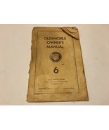 1934 OLDSMOBILE SIX (6) OWNER&#39;S MANUAL ORIGINAL 34 4th Ed. - £11.64 GBP