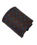 J. Crew Men&#39;s Printed Silk Tie Paisley Print Brown - $14.00