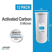 Carbon Block Water Filter CTO 4.5 x 10 5 Micron 12 Pack - $152.47