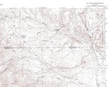 De Pass Quadrangle Wyoming 1952 USGS Topo Map 7.5 Minute Topographic - $23.99