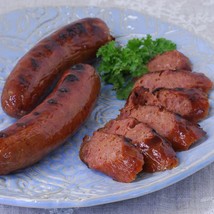 Smoked Duck and Apple Jack Brandy Sausage - 12 x 12 oz pack, 4 links - £94.57 GBP