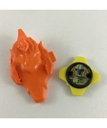 Bandai Power Rangers Ninja Steel Orange Launcher with Yellow Ranger Disc - $1,086.59 MXN