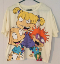 Nickelodeon girls XXL(19) t-shirt Rugrats print covers front of shirt - £5.47 GBP