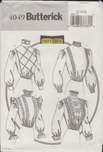 Butterick 4049 Making History Shirtwaist Blouse Gibson Girl Costume Patt... - £16.88 GBP+