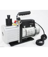 3.5CFM 2 STAGES 110v Rotary Vane Deep Vacuum Pump HVAC Tool AC R410a R13... - £188.64 GBP
