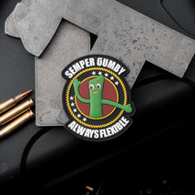 Semper Gumby Always Flexible Marines PVC Morale Patch - $8.91