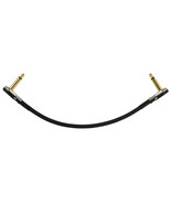 12&quot; Castline Gold Mogami 2524 Guitar Pedal Board Patch Cable TS Low Profile - $252.06 MXN+