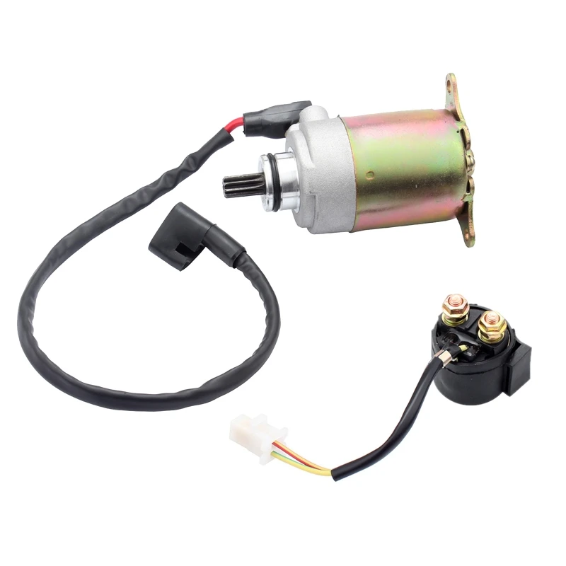 Engine Electric Starter Motor for GY6 125cc 150cc ATV Chinese Pit Dirt Bike 4 Wh - £140.64 GBP