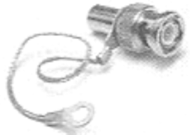 2 pack 27-9245 p bnc male 50-ohm terminator with strap 27-9245p 27-9245p... - $5.27
