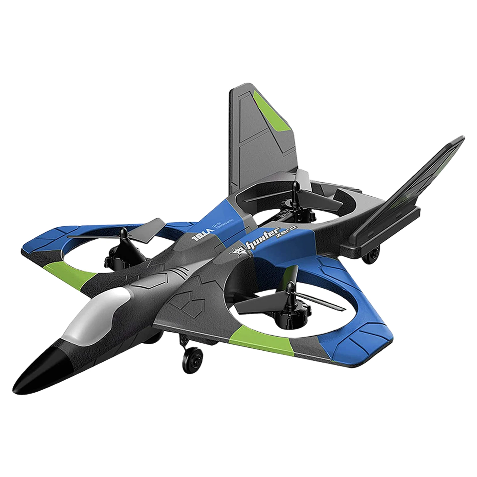 EPP Foam Outdoor Easy Fly 2.4GHz Kids Adults 360 Stunt Spin With LED Light RC - £45.48 GBP