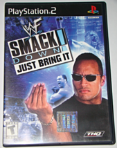 Playstation 2 - Wwf Smack Down! Just Bring It (Complete With Instructions) - $18.00