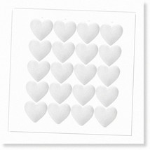 Valentine&#39;s Day Foam Heart Craft Kit - 20pcs Polystyrene Hearts for DIY ... - $1,140.73 MXN