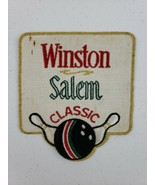 RARE Winston Salem Classic Bowling Patch North Carolina NC Tournament Ci... - £39.32 GBP