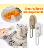 Cat Steam Brush Steamy Dog Brush 3 In 1 Electric Spray Cat Hair Brushes ... - $17.77 CAD+