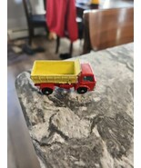Vintage Lesney Matchbox Grit Spreading Truck #70 Yellow/Red (1) - €6,92 EUR