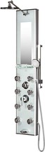 Pulse Showerspas 1013-Gl Kihei Ii Showerspa Panel With 8&quot; Rain Showerhead, 6 - £387.67 GBP