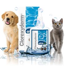 Clorexyderm OTO  PIU More Cleanser 150ml Headset for Dogs and Cats - £31.23 GBP