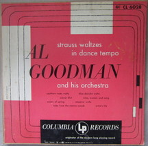 Al Goodman And His Orchestra ‎– Strauss Waltzes In Dance Tempo, Vinyl, LP, 1948 - £3.16 GBP