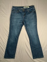 DKNY Denim Jeans Women&#39;s Size 8 32x32 Mid Rise Stretchy Durable Blue - £12.54 GBP